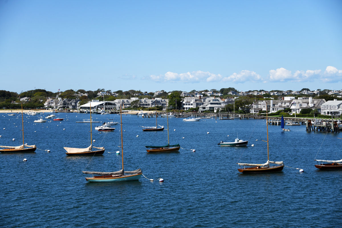 101 The Nantucket harbor was lined with a variety of boats..jpg
